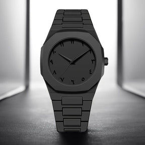 Black Aura Quartz Analog Watch