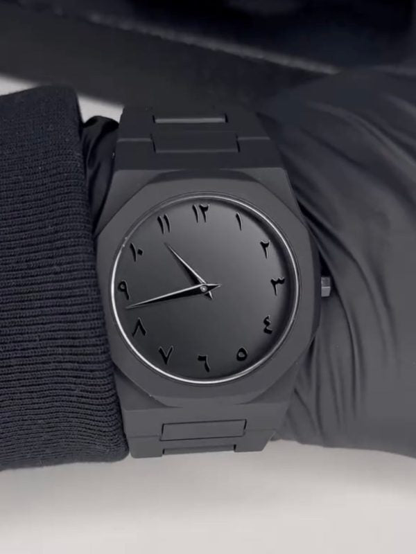 Black Aura Quartz Analog Watch