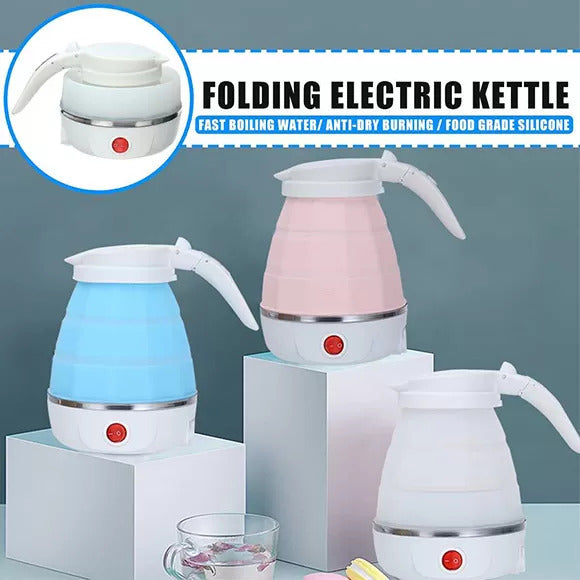 Portable Electric Travel Kettle – Fast Boiling